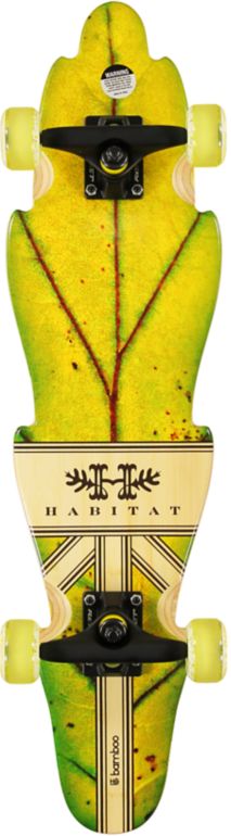 Habitat Leaf Lines Oak 30 Bamboo Cruiser Complete Skateboard