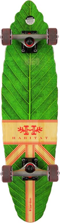 Habitat Leaf Lines 30 Bamboo Cruiser Complete Skateboard