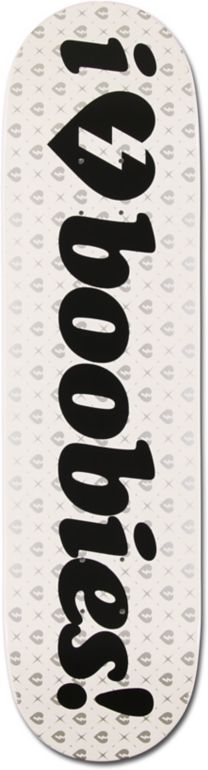 Mystery x KAB I Heart Boobies 8.0 Skateboard Deck