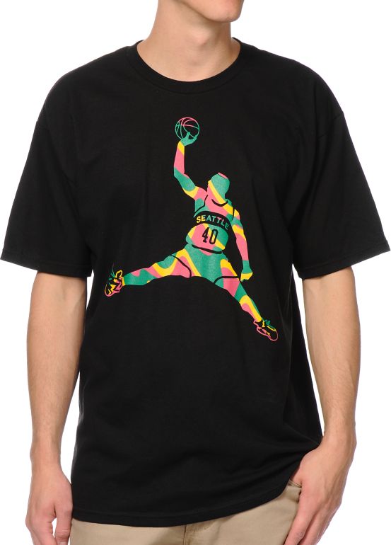 Casual Industrees Reignman Kam Black Tee Shirt