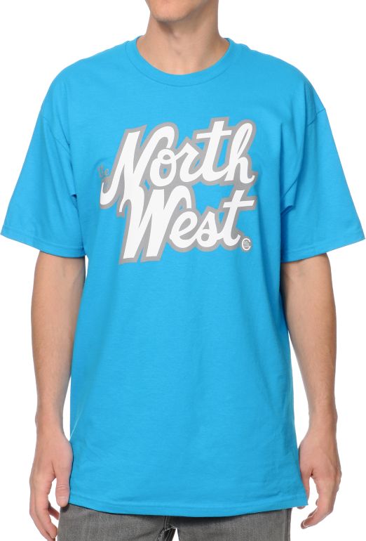 Casual Industrees The Northwest Aqua Tee Shirt
