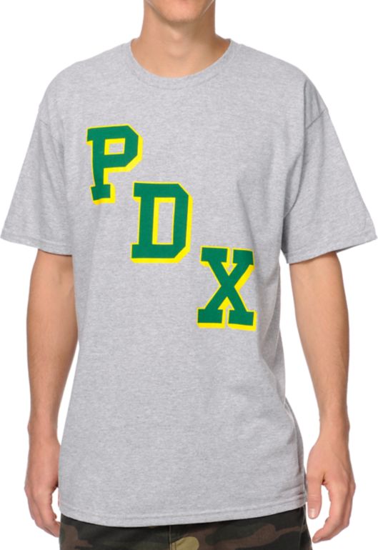 Casual Industrees PDXL Heather Grey Tee Shirt