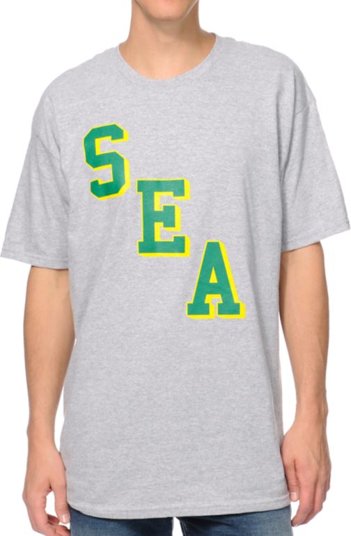 Casual Industrees SEAXL Heather Grey Tee Shirt
