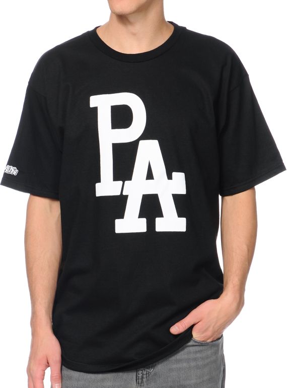 Elsewear PA Classic Black Tee Shirt