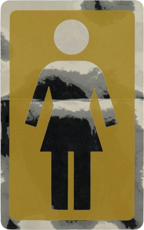 Girl Large 6" Sticker