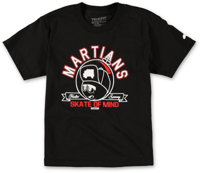 Trukfit Boys Martians Black Tee Shirt