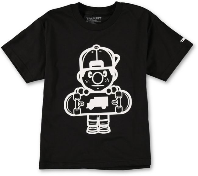 Trukfit Boys Lil Tommy Core Black Tee Shirt