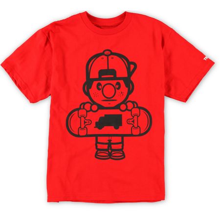 Trukfit Boys Lil Tommy Core Red Tee Shirt