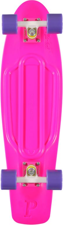 Penny Skateboards Pink, Purple, & White ute 27 Nickel Cruiser Complete