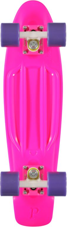 Penny Skateboard Pink, Purple, & White 22 Cruiser Complete