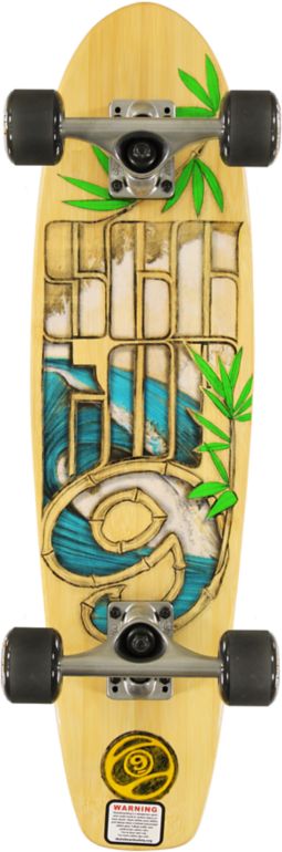 Sector 9 Soup Bowls 28.5 Bamboo Mini Cruiser Complete