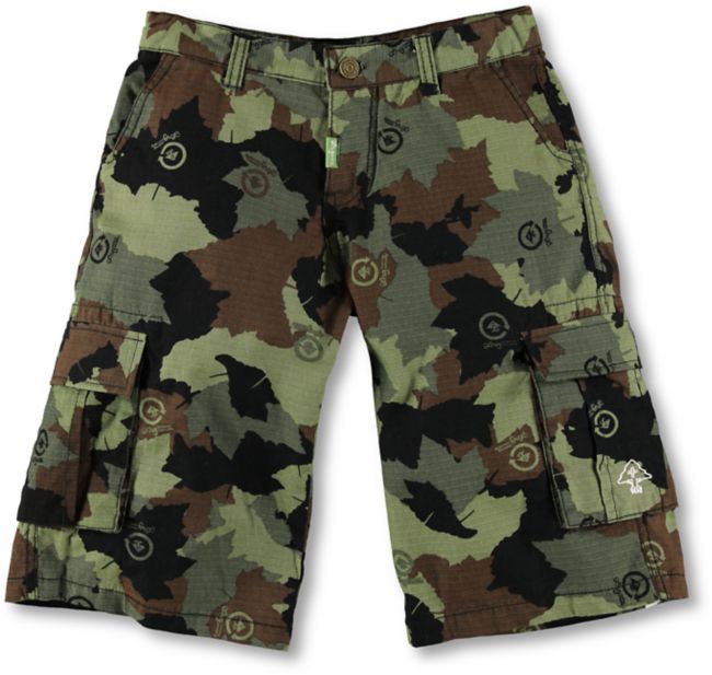 LRG Boys Camo Ripstop Cargo Shorts