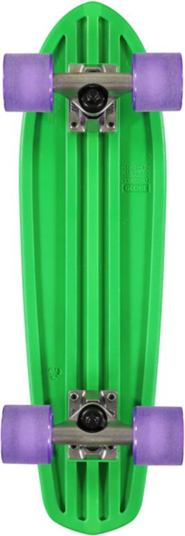 Globe Bantam 24 Clear Green Cruiser Complete Skateboard