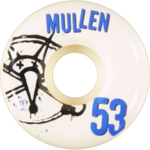 Bones Mullen Numbers STF 53mm Skateboard Wheels