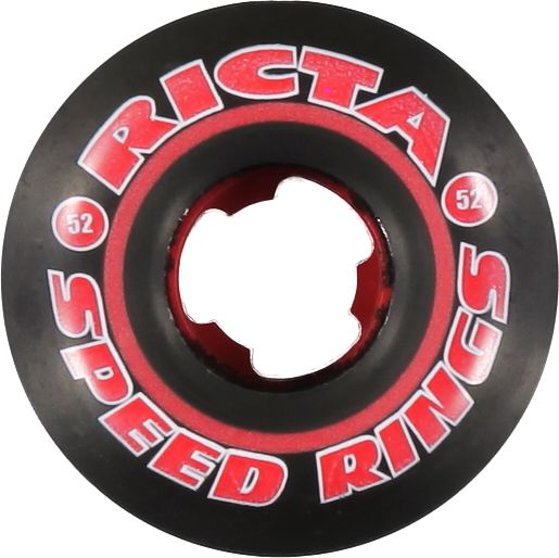 Ricta Speedrings Black 52mm Skateboard Wheels