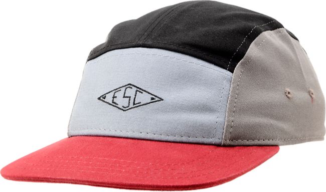 Empyre Tempest Black, Red, & Grey 5 Panel Hat