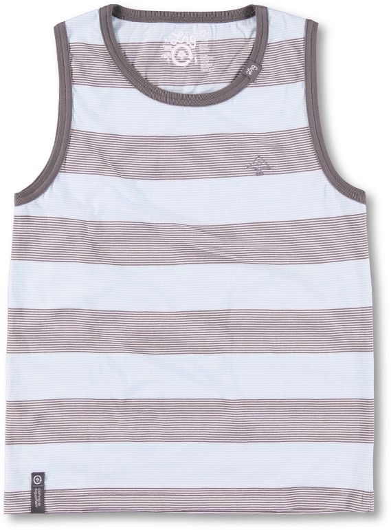 LRG Boys CC Striped Blue Tank Top