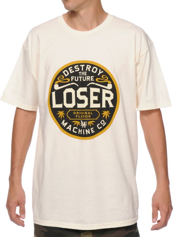Loser Machine Original Flavor Natural Tee Shirt