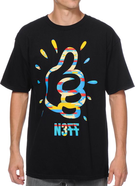 Mac Miller x Neff Upper Black Tee Shirt