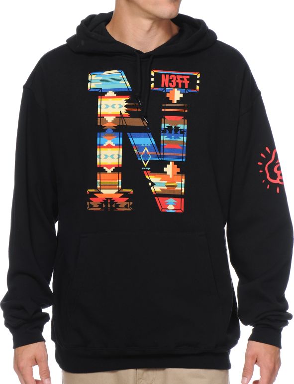 Mac Miller x Neff Monotor Black Pullover Hoodie