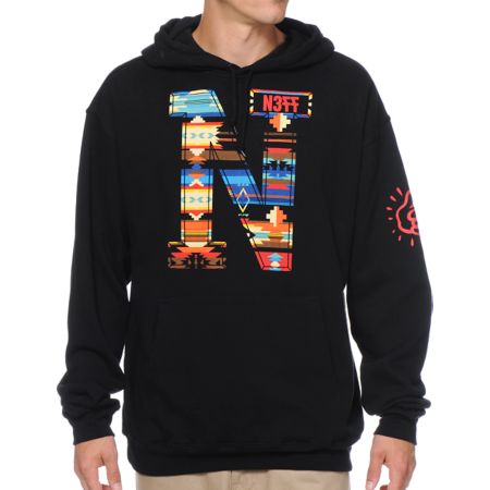 Mac Miller x Neff Monotor Black Pullover Hoodie 