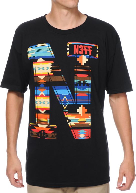 Mac Miller x Neff Monotor Black Tee Shirt
