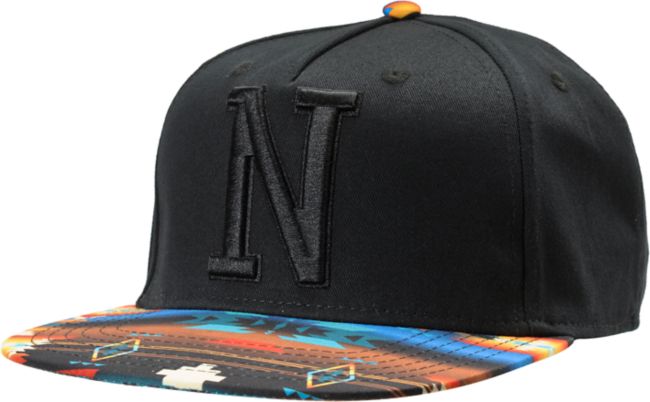 Mac Miller X Neff Milltop Black & Tribal Print Snapback Hat