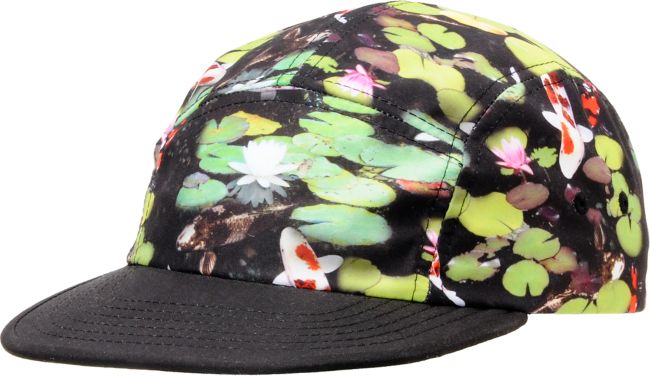 Chuck Originals Koi Pond Printed Camper 5 Panel Hat