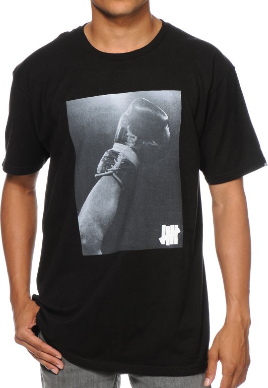 Undefeated Victory Black Tee Shirt