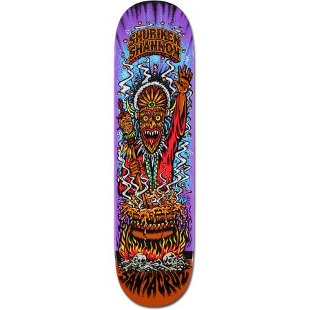 Santa Cruz Shuriken Witch Doctor Powerply 8.0 Skateboard Deck