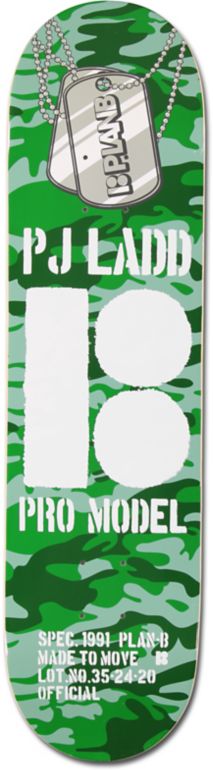 Plan B Ladd Camo 7.875 Skateboard Deck