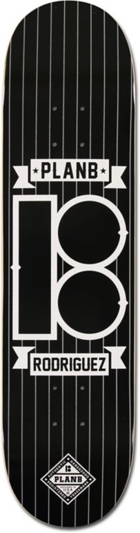 Plan B Paul Rodriguez Pinstripes 8.0 Skateboard Deck