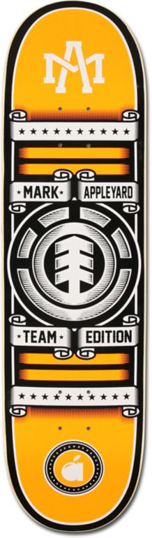 Element Mark Appleyard Rollin 8.25 Skateboard Deck