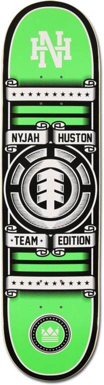 Element Nyjah Huston Rollin 8.0 Skateboard Deck
