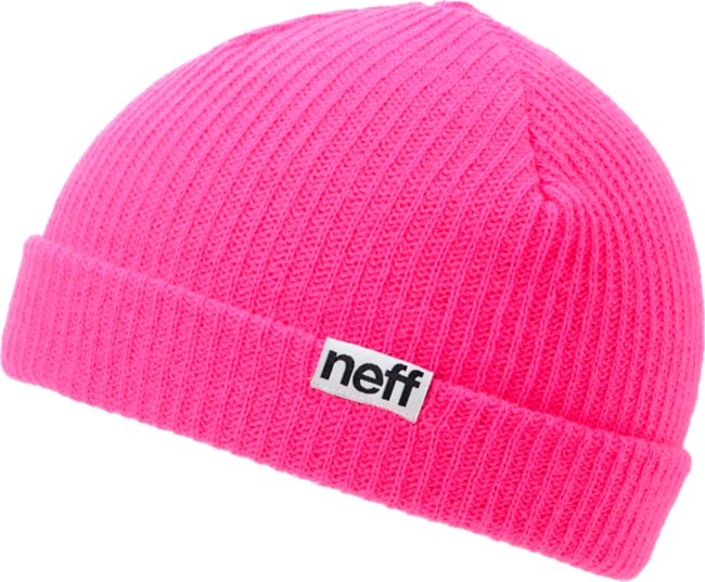 Neff Daily Fold Magenta Beanie