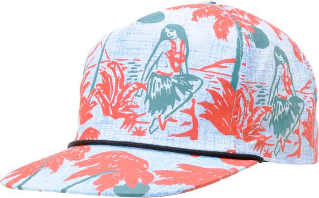 Brixton Henshaw Luau Blue Snapback Hat