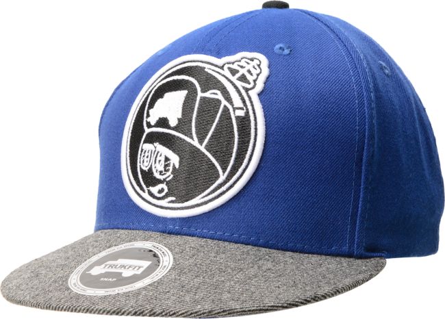 Trukfit Feelin Spacey Royal Blue & Grey Snapback Hat