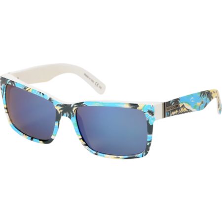 Von Zipper Elmore Gnarwaiian Blue & Astro Glo Sunglasses
