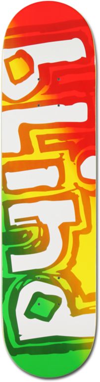 Blind Tonal Rasta 7.75 Skateboard Deck