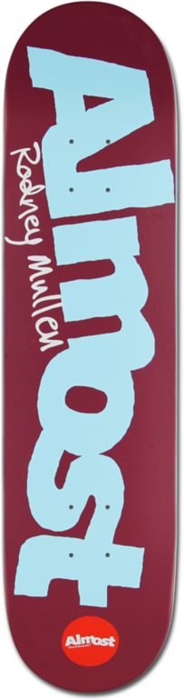 Almost Rodney Mullen Color Block 7.75 Skateboard Deck