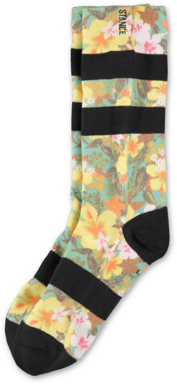 Stance Haleiwa Hawaiian Print Crew Socks