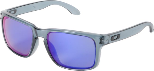 Oakley Holbrook Crystal Black & Positive Red Iridium Sunglasses