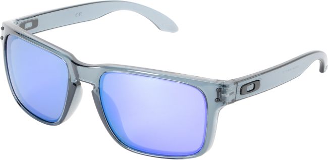 Oakley Holbrook Crystal Black & Violet Iridium Sunglasses