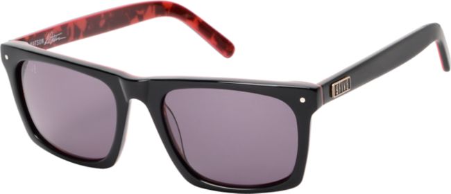 9Five Watson Black & Red Tortoise Sunglasses