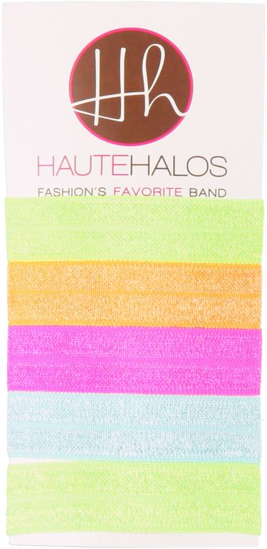 Haute Halos Assorted Neon Hair Ties