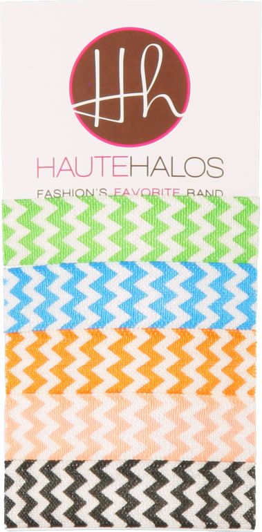 Haute Halos Chevron Stripe Hair Ties