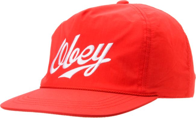 Obey Drank Red Snapback Hat