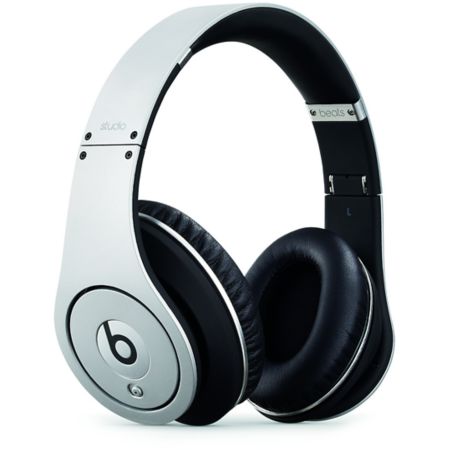 Beats By Dre Studio Silver Headphones