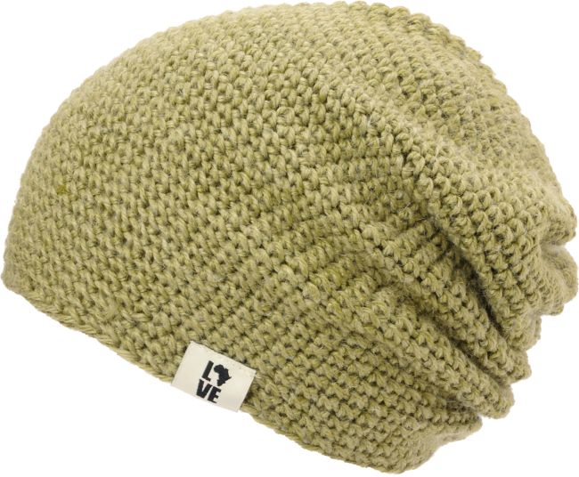 Krochet Kids 5207.5 Army Green Slouchy Beanie