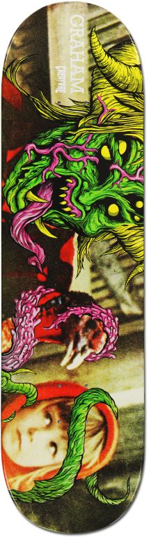 Creature Stu Graham Creeps 8.6 Skateboard Deck